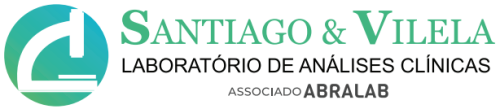 Logo SANTIAGO & VILELA LABORATÓRIO DE ANÁLISES CLÍNICAS