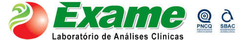 Logo EXAME LABORATÓRIO DE ANÁLISES CLÍNICAS